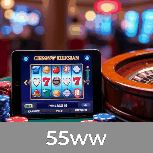 Entre na emoção dos jogos de cassino com 55ww e vença!